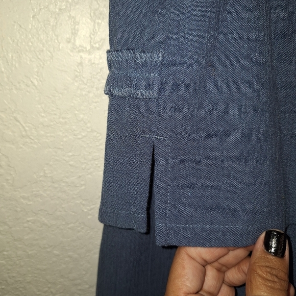 NAPA VALLEY DRESSES 2pc LONG DRESS & JACKET Women's Size L Embroidered Hearts - Picture 9 of 16